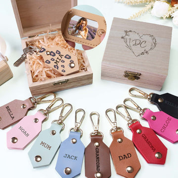 Personalized Picture Key Chains,Custom Keychain With Picture, Llaveros(Black) Personalizados Customized Keychain Gifts For Women Boyfriend Husband Mens - uniqicon