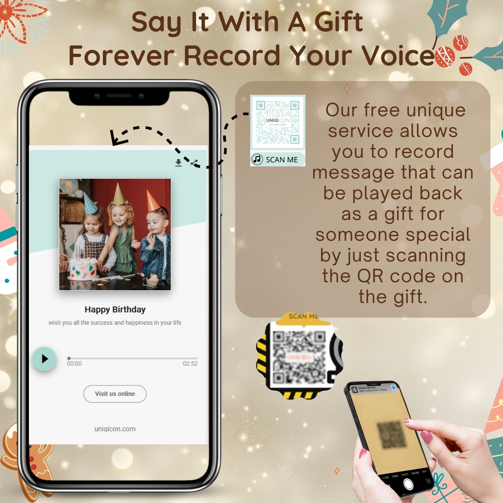 Personalised Christmas Presents for Boyfriend,Unique Personalised Photo Keyring Gift,Memory Camera Picture,Custom Keyring Gifts for Women Dad Friend Mom - uniqicon